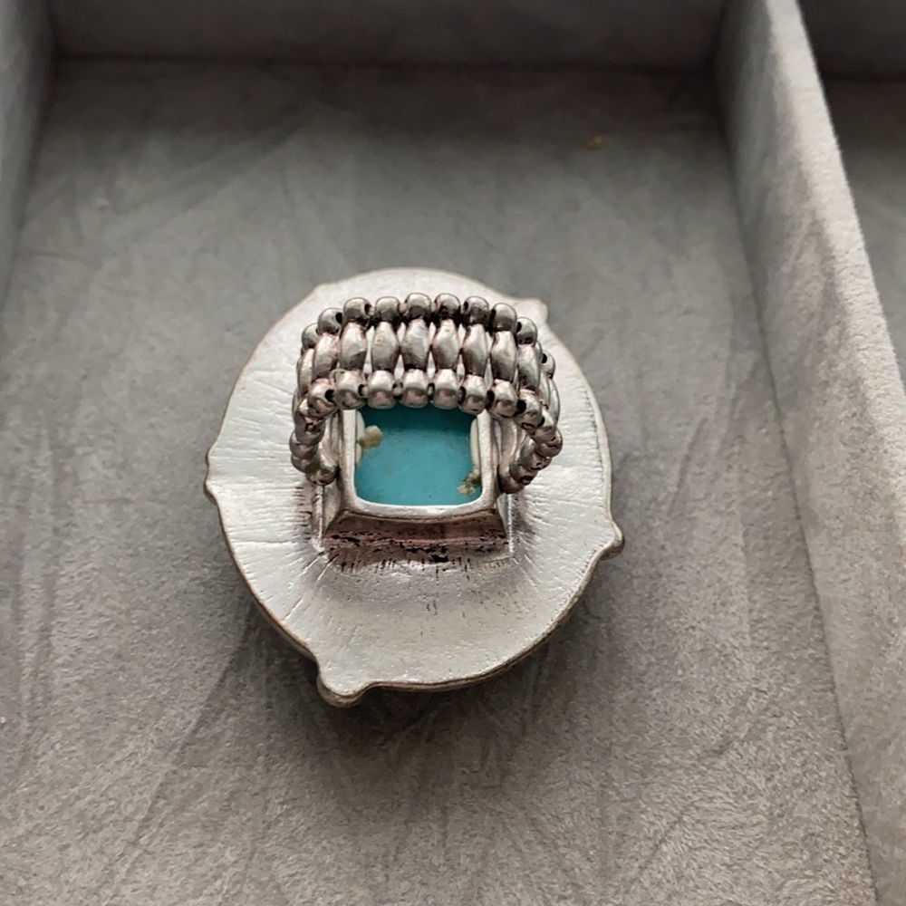 Express Turquoise & Silver Ring - Picture 4 of 7